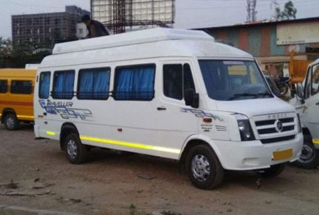 (2X2) 17 Seater Tempo Traveller Rental